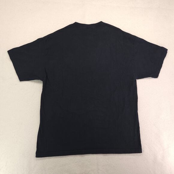 Majestic Cleveland Indians Basketball T Shirt Mens Size Extra Large XL Navy Blue - Picture 10 of 10